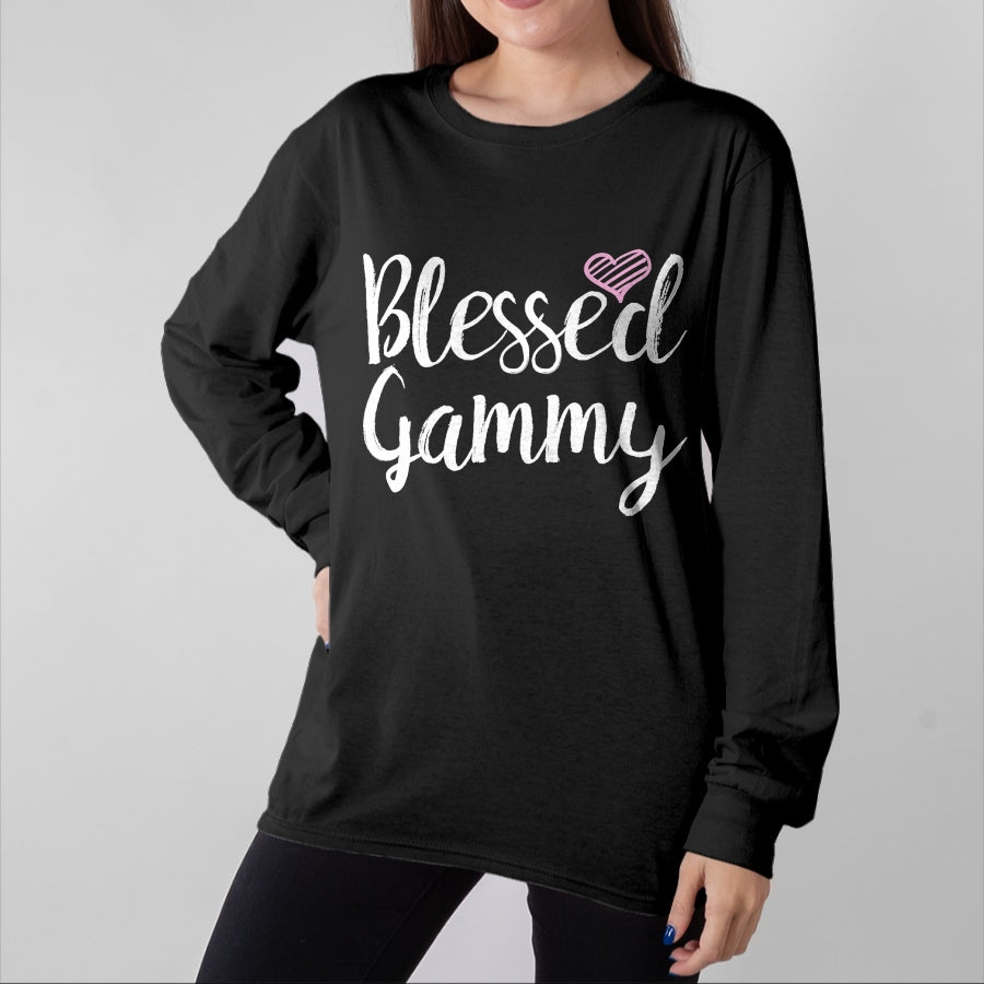 Best Grandma Shirt, Proud Grandma Unisex T-Shirt/Hoodie/Sweatshirt HLT00 - Blessed Gammy T-Shirt - grandma gifts T-Shirt