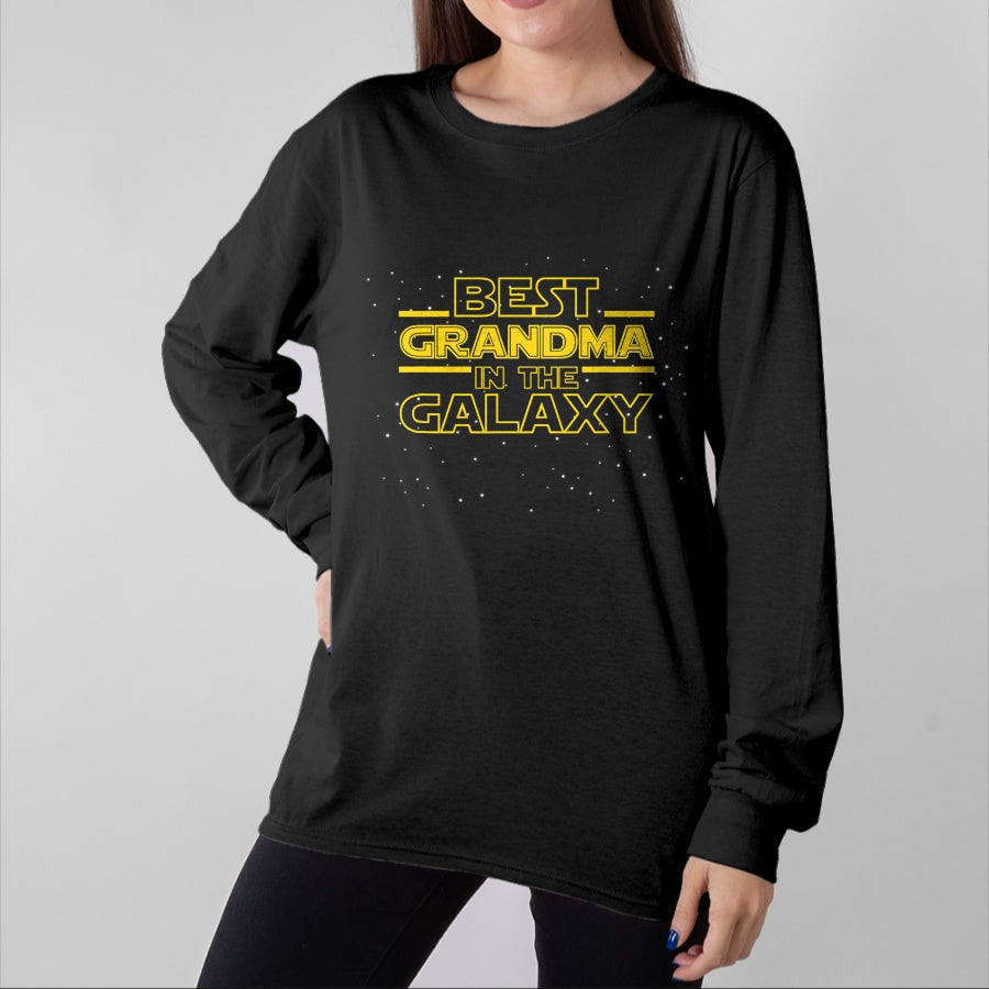 Best Grandma Shirt, Proud Grandma Unisex T-Shirt/Hoodie/Sweatshirt HLT00 - Grandmother Grandma Shirt Gift, Best Grandma in the Galaxy T-Shirt
