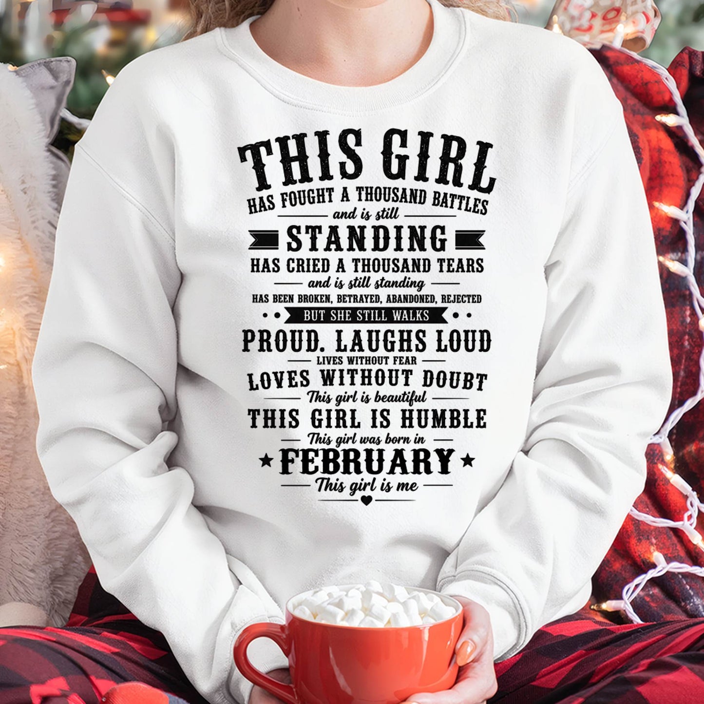 JANUARY SHIRT, THIS GIRL IS HUMBLE – FOR WOMAN – LUNA01 (SKU2606-135-01)