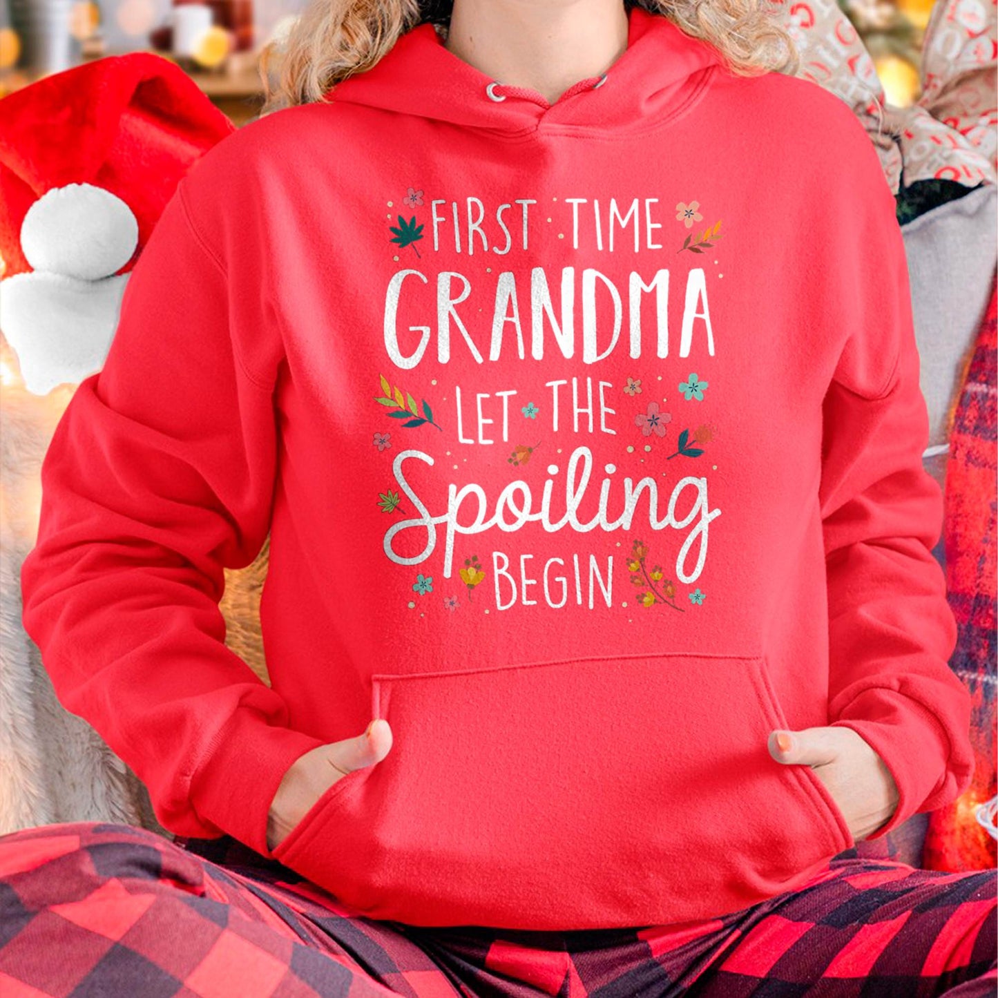 FIRST TIME GRANDMA T-SHIRT – PERFECT GIFT FOR NEW GRANDMAS - LUNA00 (SKU8-GRA00)
