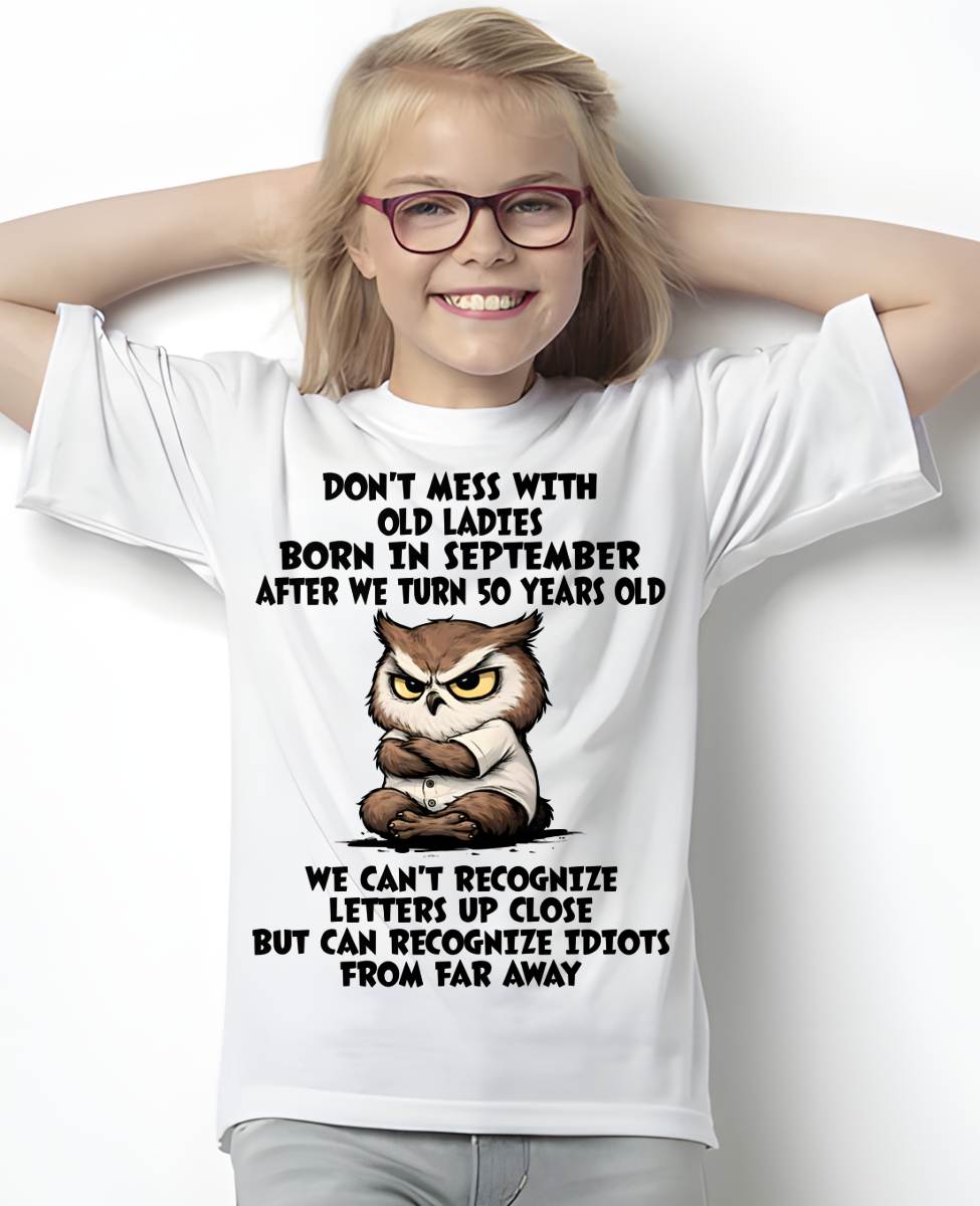 SEPTEMBER SHIRT, RECOGNIZE IDIOTS FROM FAR AWAY - FMA LUNA09 (SKU2604-76-09)