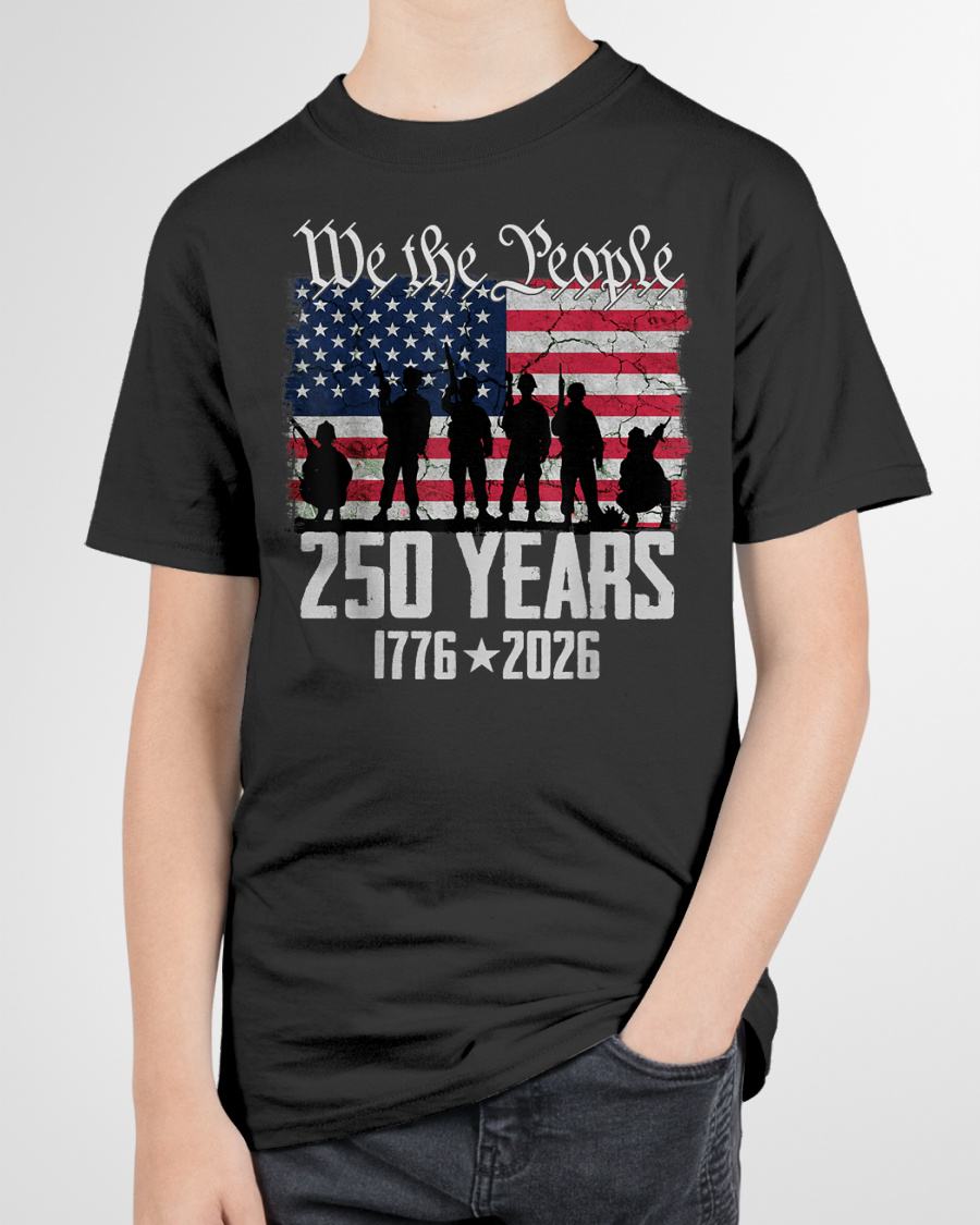 U.S 250th BIRTHDAY T-SHIRT - LUNA250 (SKU26T-0183)