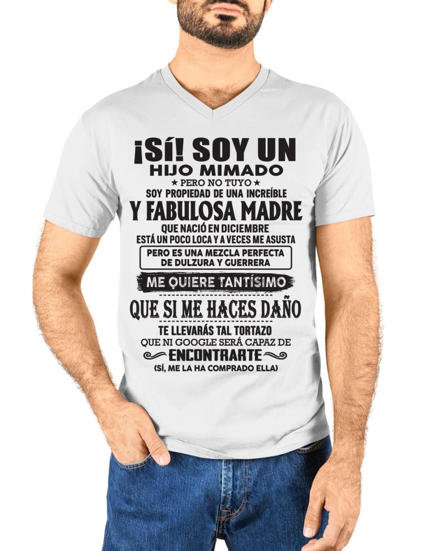 Madre increíble nació en diciembre – Regalo especial para hijo – T12 (SKU06-12)