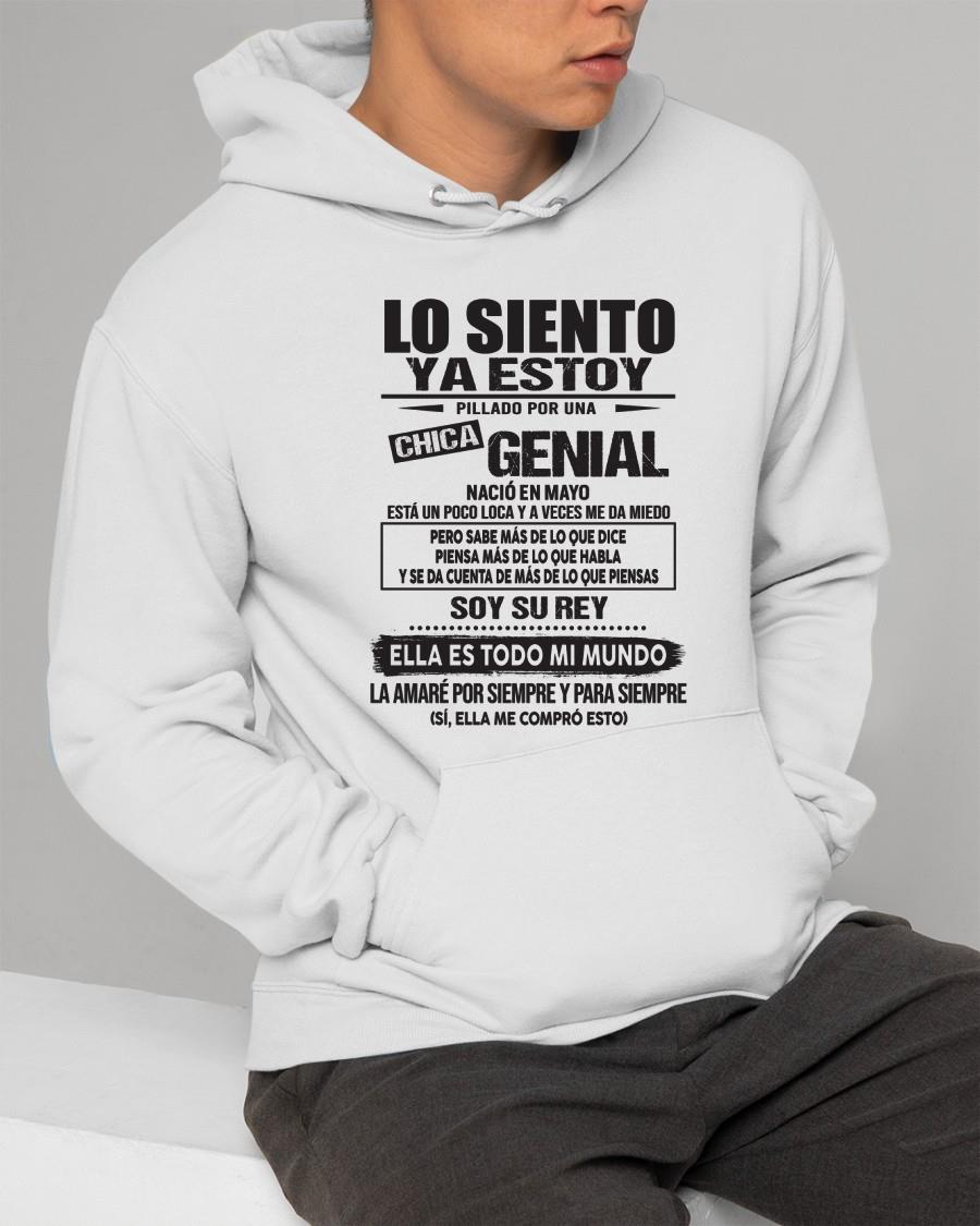 Mayo Chica Genial - Regalo especial para tu novio - T05 (SKU05-95-05)