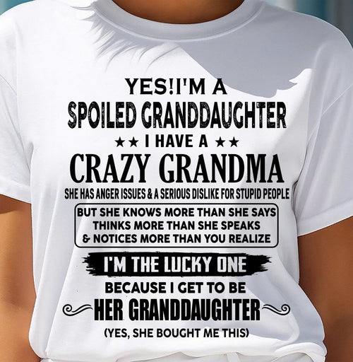 LUCKY GRANDDAUGHTER! - FROM GRANDMA - LUNA00 (SKU12-119-00)