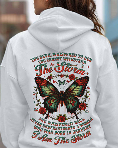 The Devil Whispered to Her – I Am the Storm January Woman Shirt - LUNA01 FMA (SKU10-72-01)