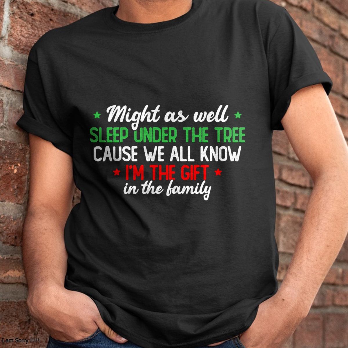 Christmas Humor Men Women Favorite Person Funny Christmas T-Shirt - Christmas Unisex T-Shirt/Hoodie/Sweatshirt - HNDS00 (SKU-T-CHRISTMAS-2512A)