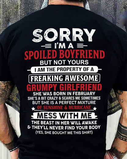 February - Spoiled Boyfriend - Perfect Gift From Girlfriend - LUNA02 (SKU11-18-02)