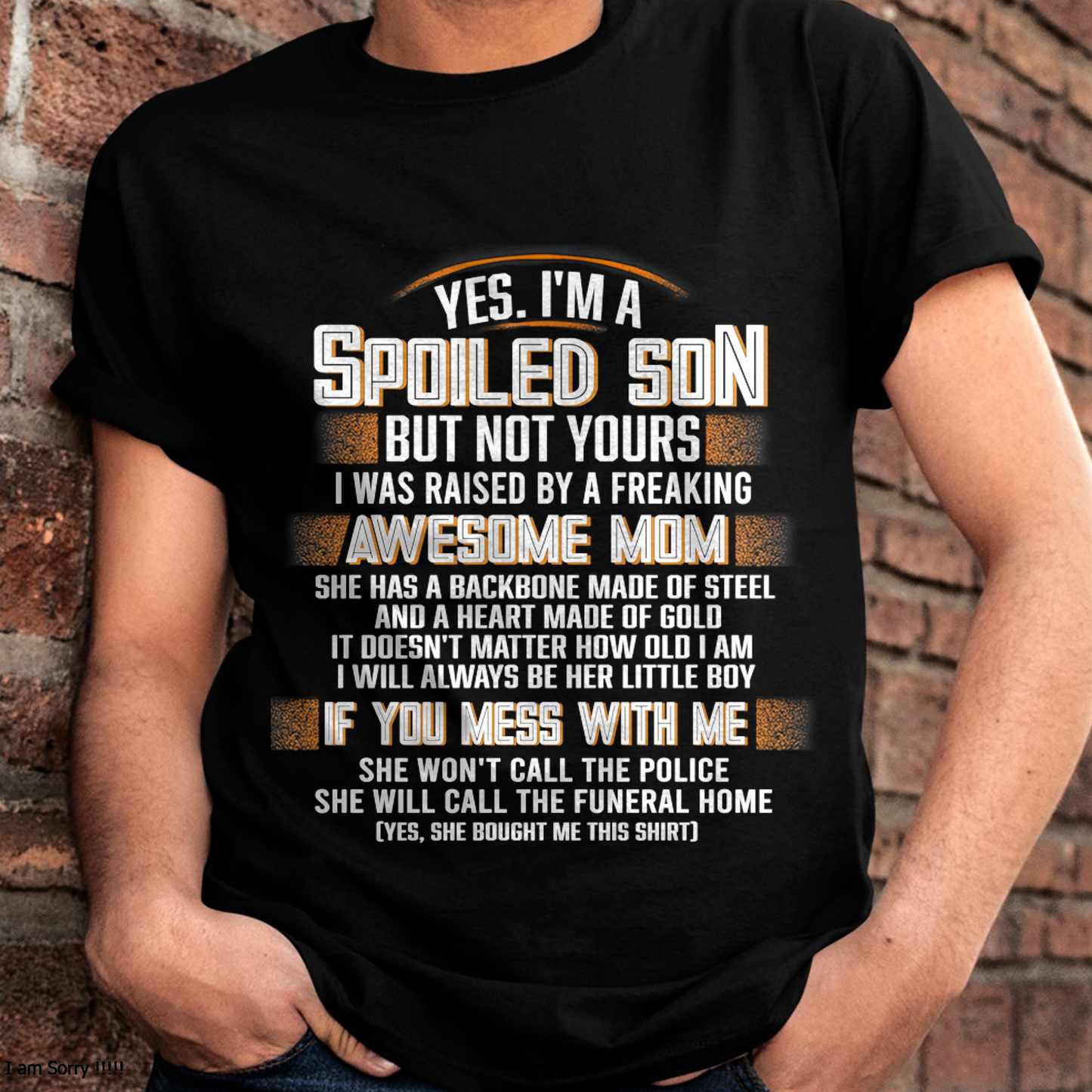 Raised By A Freaking Awesome Mom - FROM MOM TO SON - LUNA0 (SKU26T-01-45-00)