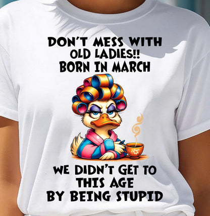 MARCH SHIRT, DON’T MESS WITH OLD LADIES - FMA LUNA03 (SKU2604-30-03)