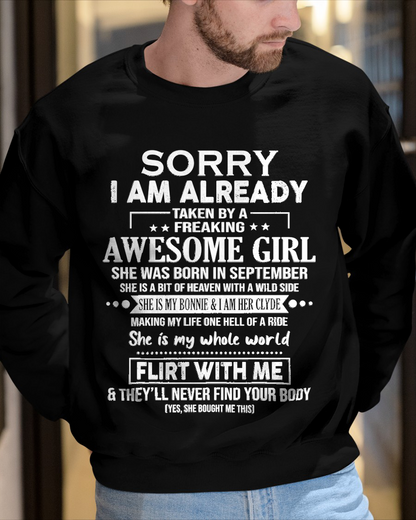 SEPTEMBER – She Is My Bonnie And I Am Her Clyde – FROM WIFE TO HUSBAND – LUNA09 (SKU26T-01-61-09)