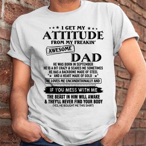 September - Gift For Son and Daughter From Dad - LUNA09 - (SKU-TDADC-09)