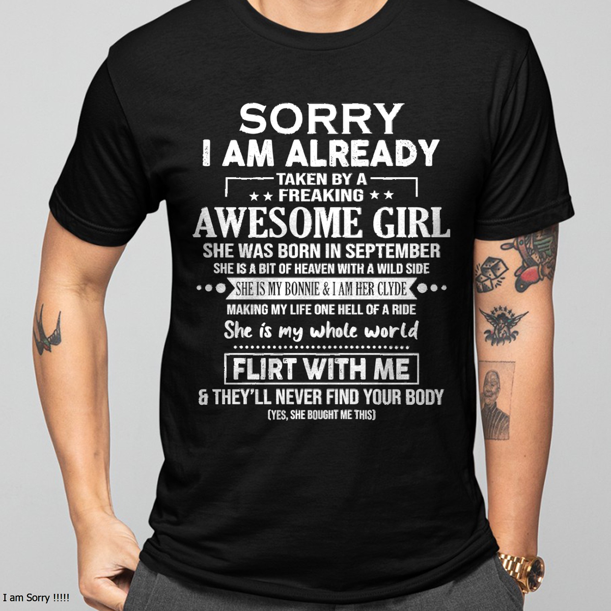 SEPTEMBER – She Is My Bonnie And I Am Her Clyde – FROM WIFE TO HUSBAND – LUNA09 (SKU26T-01-61-09)