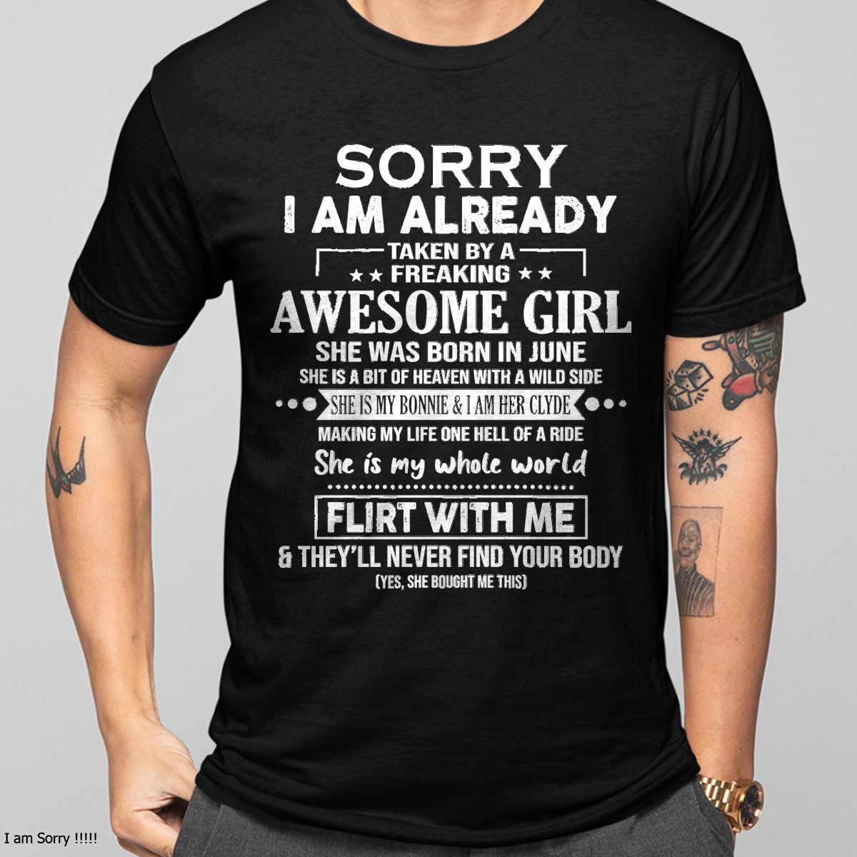 JUNE – She Is My Bonnie And I Am Her Clyde – FROM WIFE TO HUSBAND – LUNA06 (SKU26T-01-61-06)
