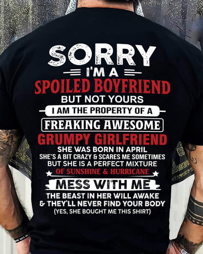 April - Spoiled Boyfriend - Perfect Gift From Girlfriend - LUNA04 (SKU11-18-04)