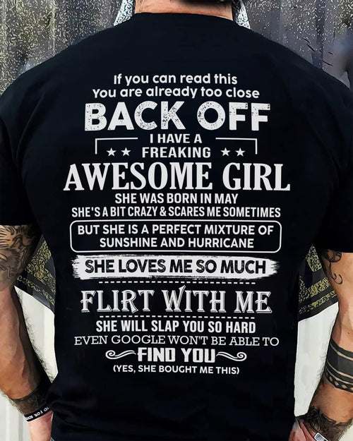 May – Awesome Girlfriend Born In May – Special gift for your Boyfriend – From Wife LUNA05 (SKU06-17-05)