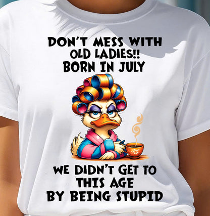 JULY SHIRT, DON’T MESS WITH OLD LADIES - FMA LUNA07 (SKU2604-30-07)