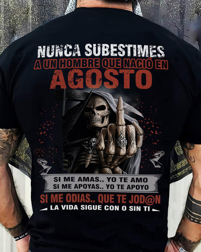 AGOSTO - NUNCA SUBESTIMES - LUNA08sp (SKU08-74-08)