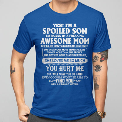 Awesome Mom - Perfect Gift For Your Spoiled Son From Mom - LUNA00 (SKU05-47-00)