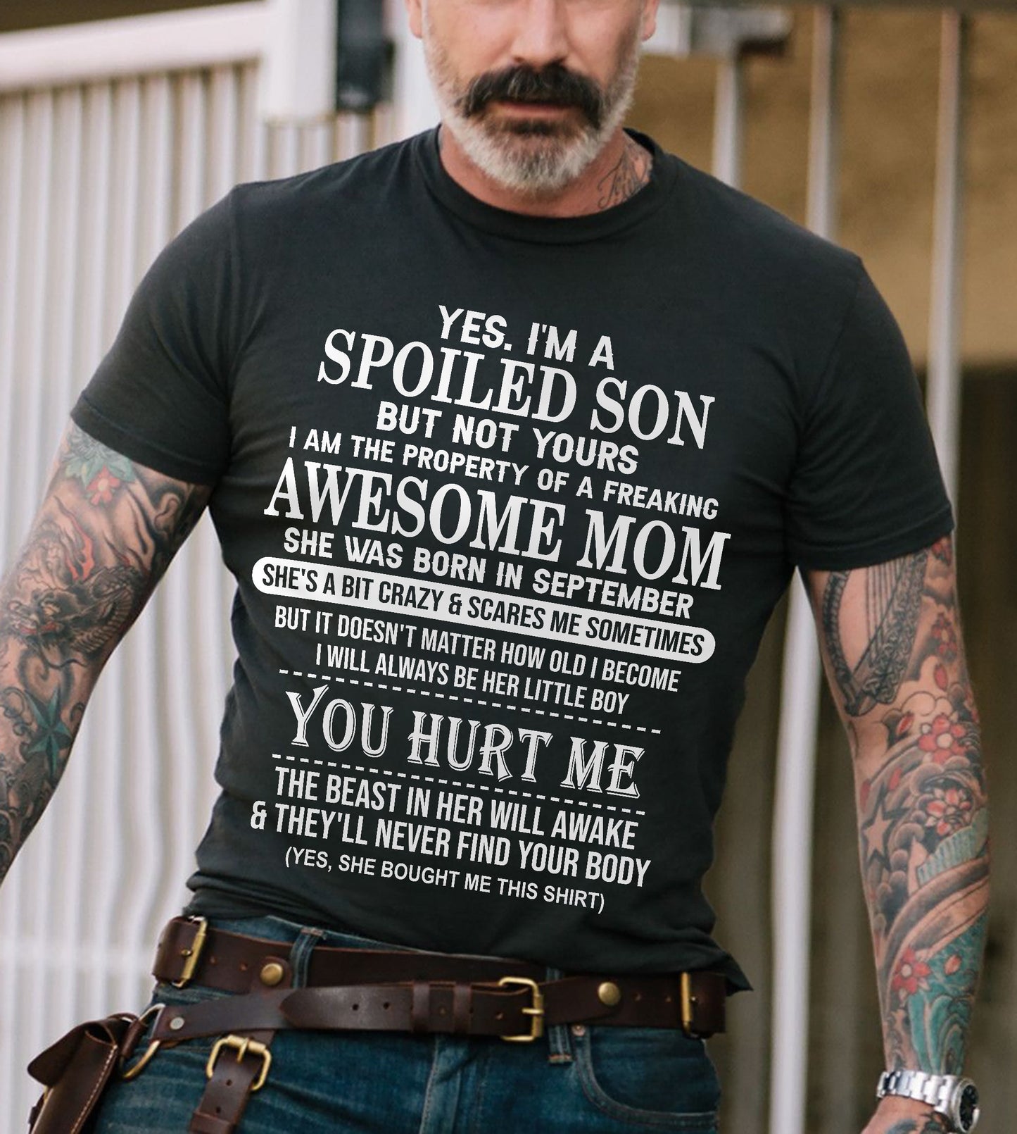 September - Awesome Mom Born In September - Special gift for Son From Mom - LUNA09 (SKU10-45-09)