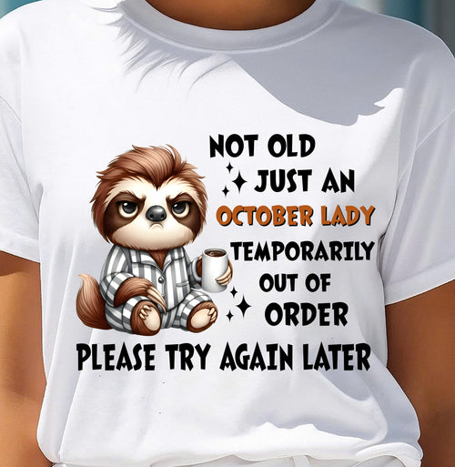 OCTOBER SHIRT, OUT OF ORDER - FMA LUNA10 (SKU2604-44-10)
