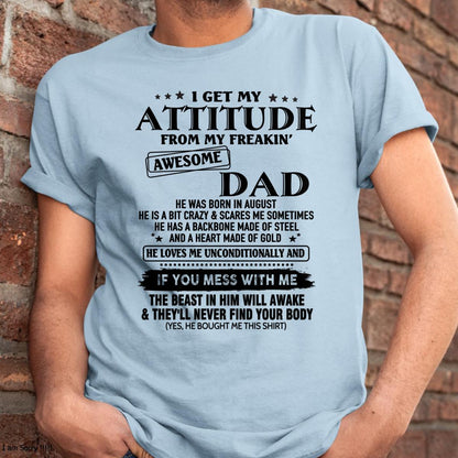 August - Gift For Son and Daughter From Dad - LUNA08 - (SKU-TDADC-08)