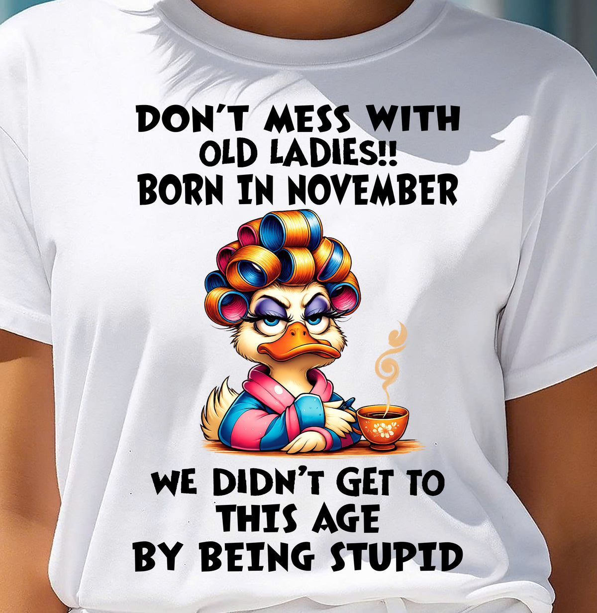 NOVEMBER SHIRT, DON’T MESS WITH OLD LADIES - FMA LUNA11 (SKU2604-30-11)