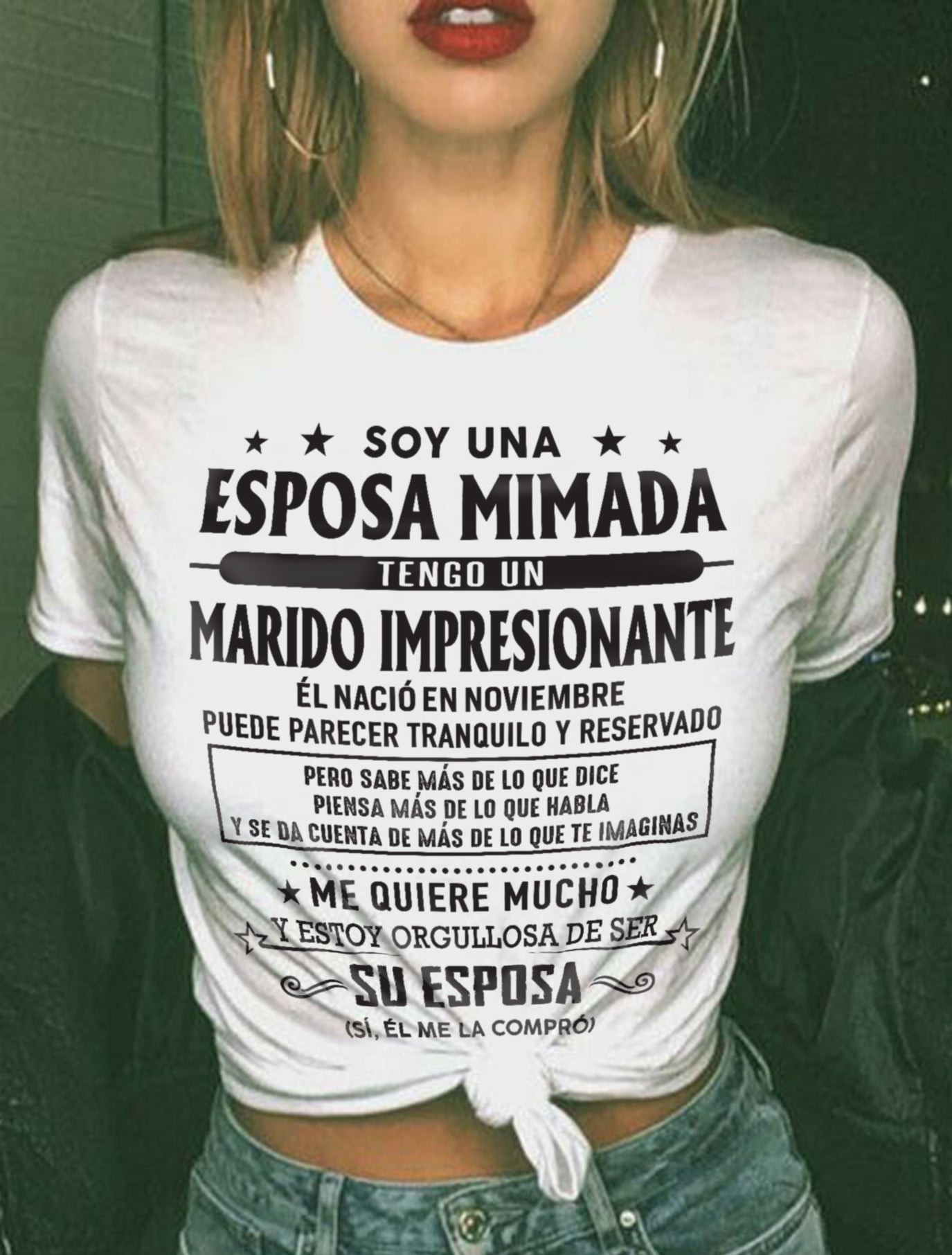 Noviembre – Esposo increíble nacido en noviembre – Regalo especial para tu esposa – LUNA11 (SKU03-11-11)