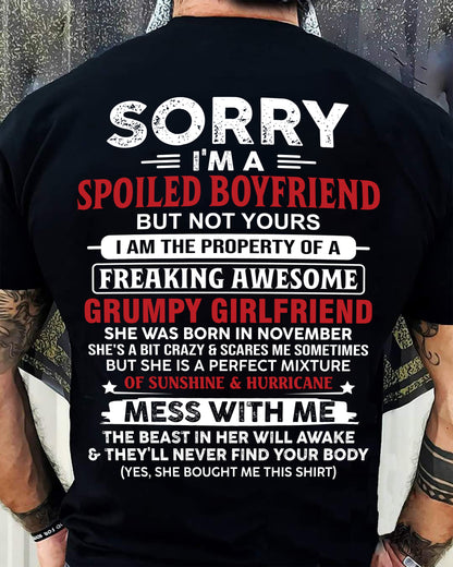 November - Spoiled Boyfriend - Perfect Gift From Girlfriend - LUNA11 (SKU11-18-11)