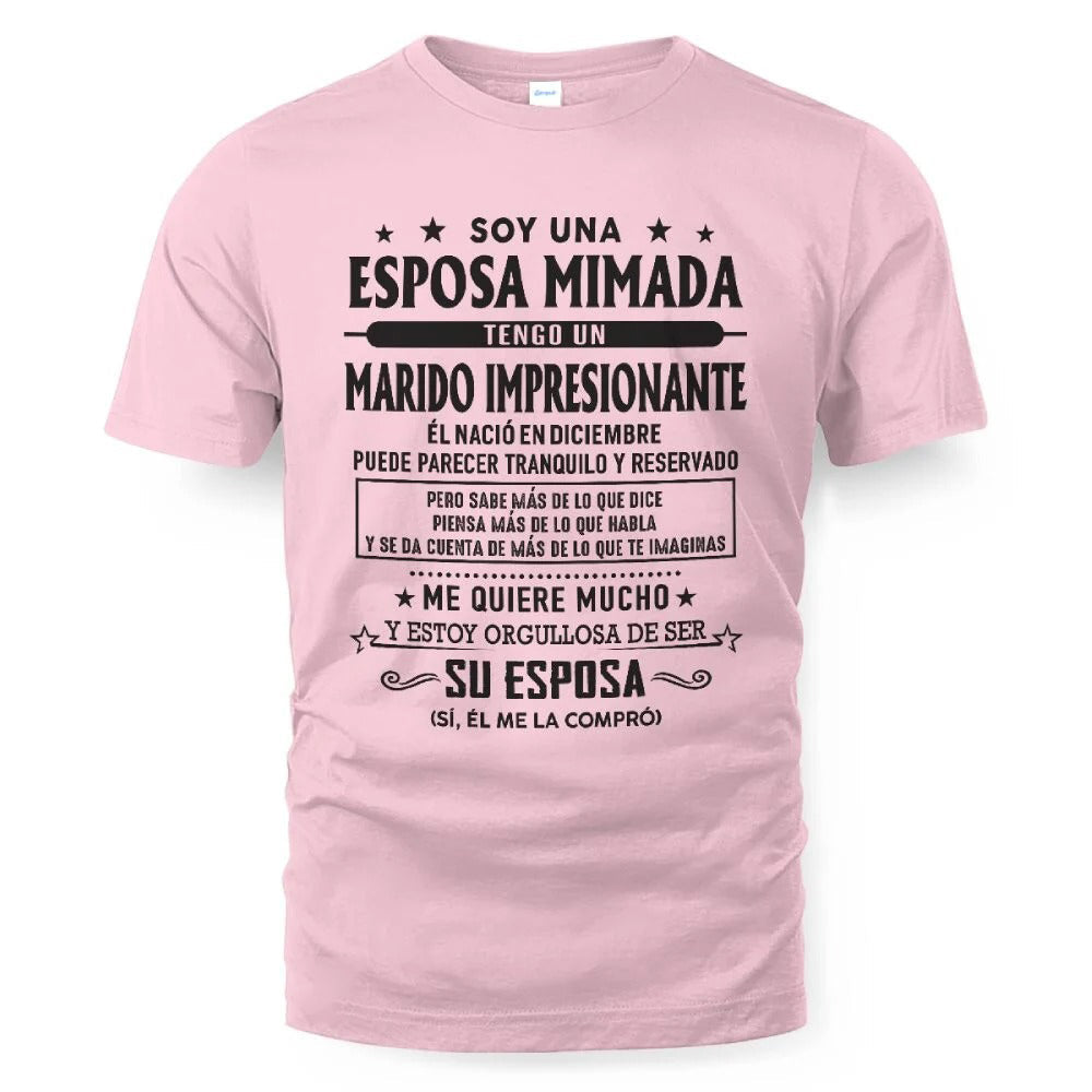 Diciembre – Esposo increíble nacido en diciembre – Regalo especial para tu esposa – LUNA12 (SKU03-11-12)