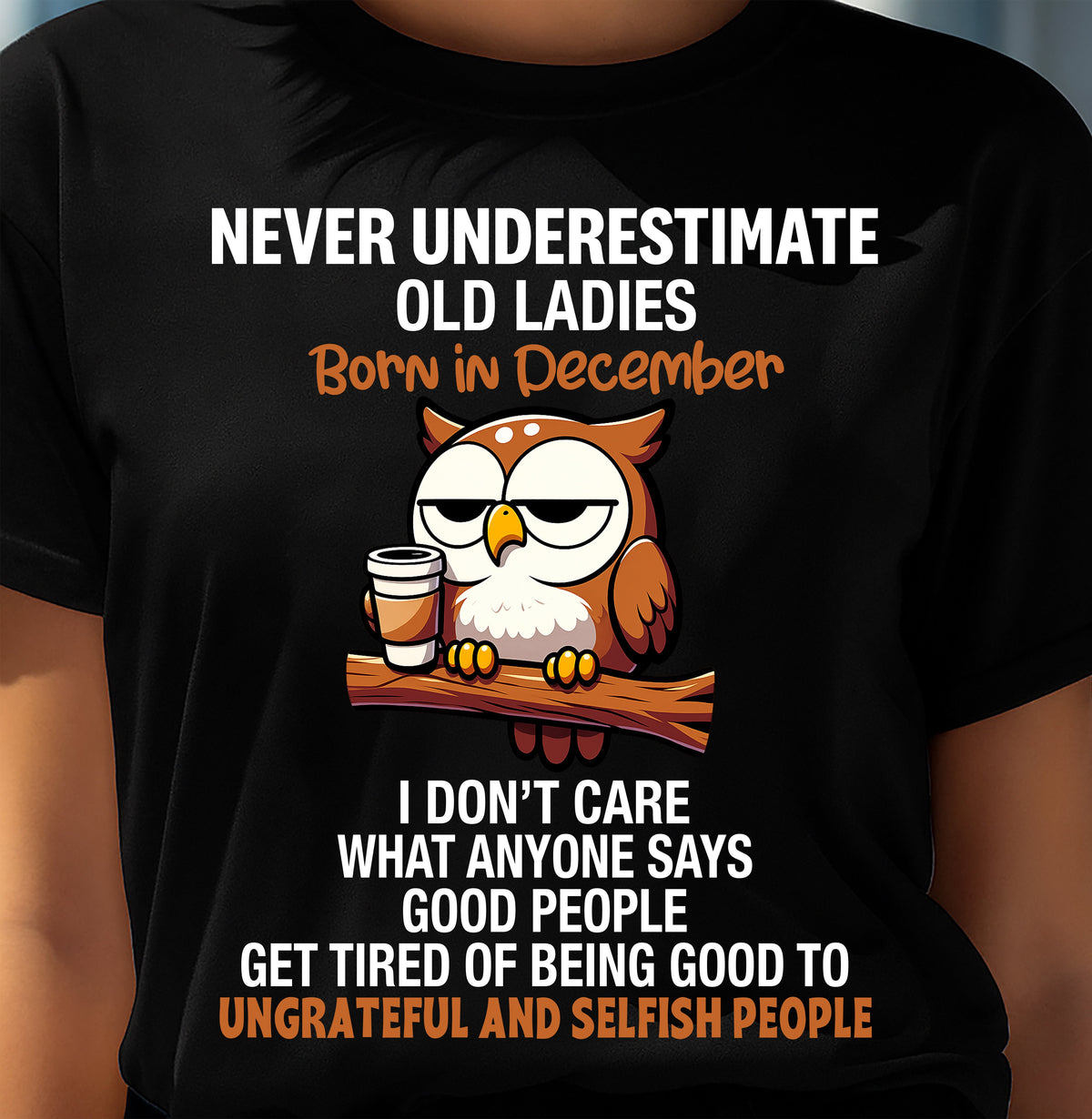 DECEMBER SHIRT, I'M A GOOD PERSON - FMA LUNA12 (SKU2604-20-12)