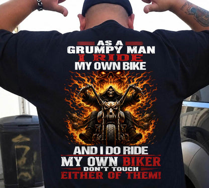 I Ride My Own Bike And I Do Ride My Own Biker - SHIRT FOR MEN - LUNA00 (SKU2607-344)