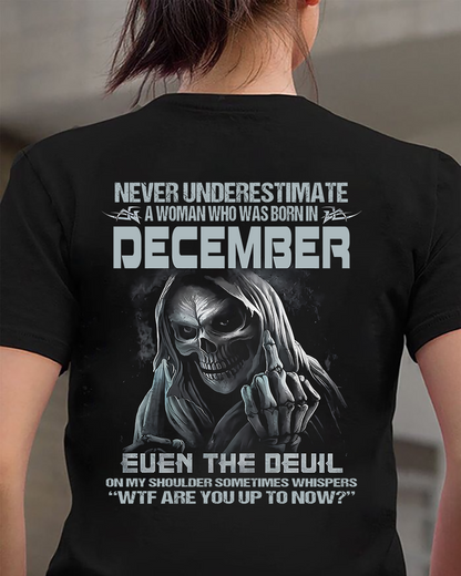 DECEMBER - NEVER UNDERESTIUNDER A WOMAN - FMA (SKU09-13-12)