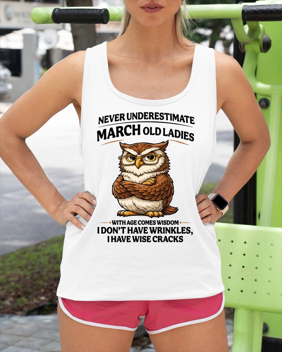 MARCH SHIRT, With age comes wisdom - FMA LUNA03 (SKU2604-101-03)