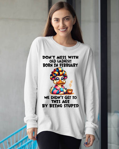 FEBRUARY SHIRT, DON’T MESS WITH OLD LADIES - FMA LUNA02 (SKU2604-30-02)