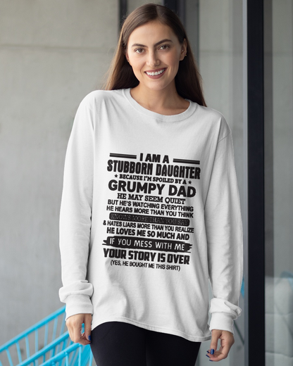 I'M A STUBBORN DAUGHTER - FROM DAD TO DAUGHTER - LUNA01 (SKU26T-01-52-00)