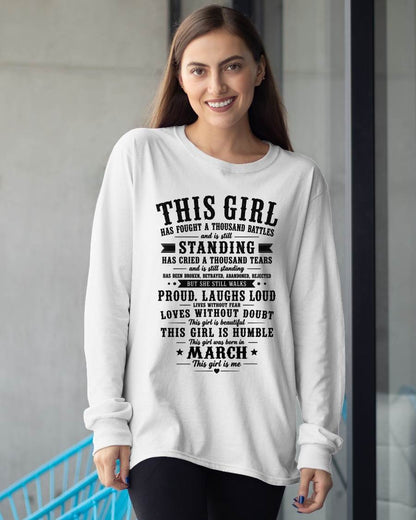 MARCH SHIRT, THIS GIRL IS HUMBLE – FOR WOMAN – LUNA03 (SKU2606-135-03)