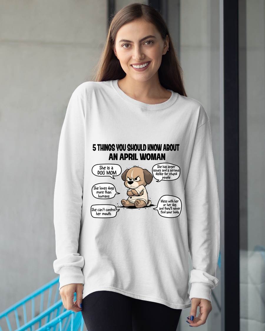 APRIL SHIRT, 5 THINGS YOU SHOULD KNOW ABOUT THIS WOMAN - LUNA04 (SKU2604-311-04)