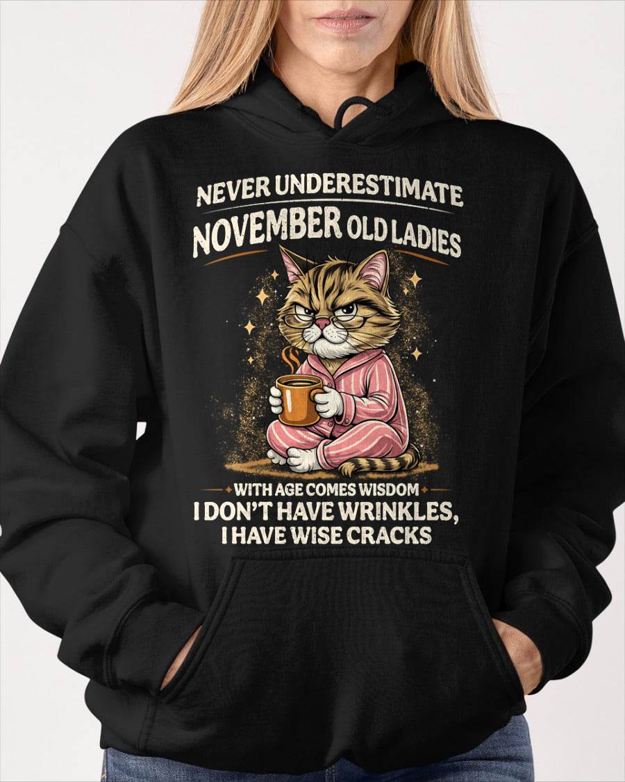 NOVEMBER SHIRT, With age comes wisdom - FMA LUNA11 (SKU2604-99-11)