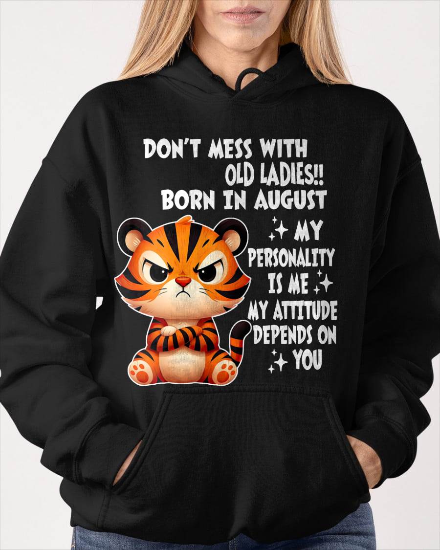 AUGUST SHIRT, MY ATTITUDE DEPENDS ON YOU - FMA LUNA08 (SKU2604-60-08)