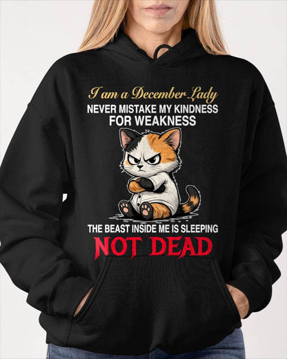 DECEMBER SHIRT, THE BEAST INSIDE ME IS SLEEPING NOT DEAD - FMA LUNA12 (SKU2604-160-12)