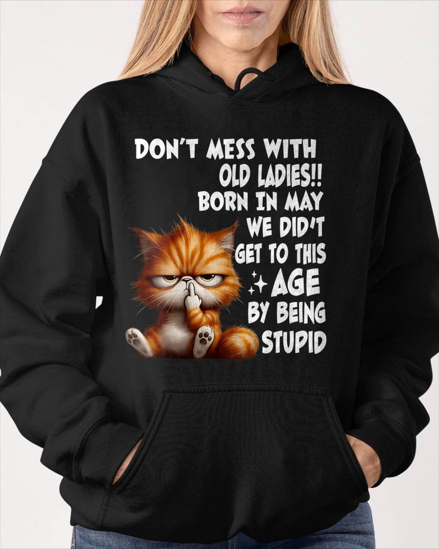 MAY SHIRT, DON’T MESS WITH OLD LADIES - FMA LUNA05 (SKU2604-31-05)