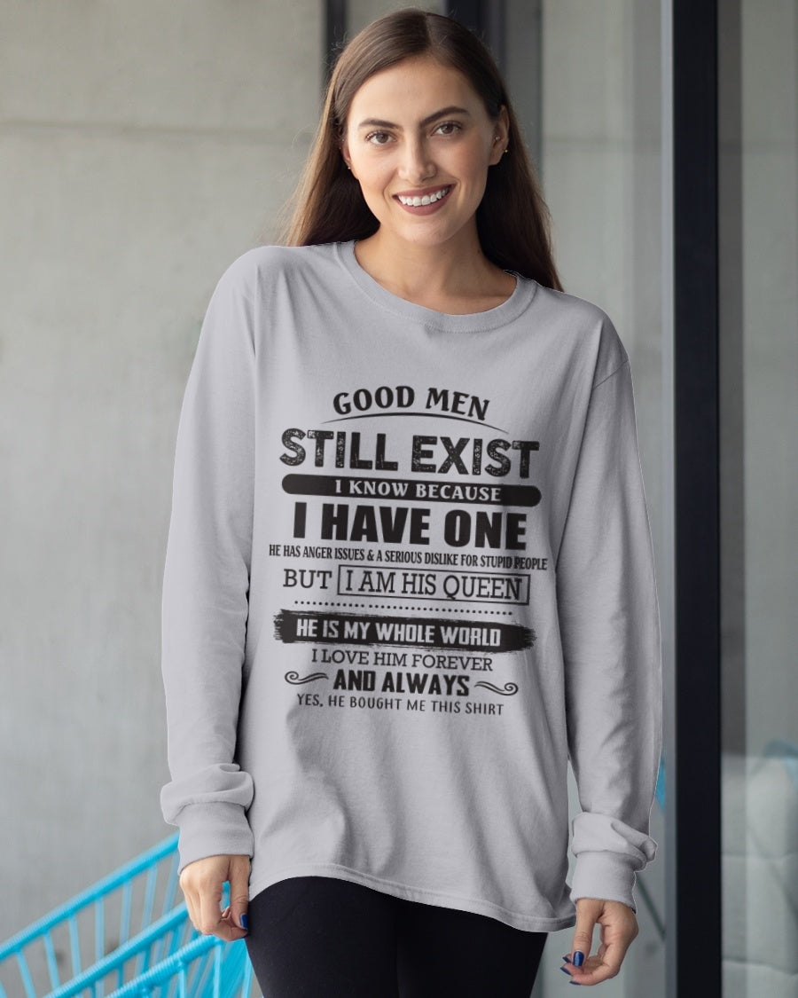 Good Men Still Exist - Perfect Gift For Your Girlfriend, Wife From Husband / Man - LUNA00 (SKU07-166-00)