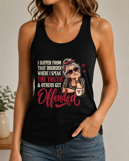 I SPEAK THE TRUTH, EVEN IF OTHERS GET OFFENDED - SHIRT FOR WOMEN - LUNA00 (SKU2609-326-00)