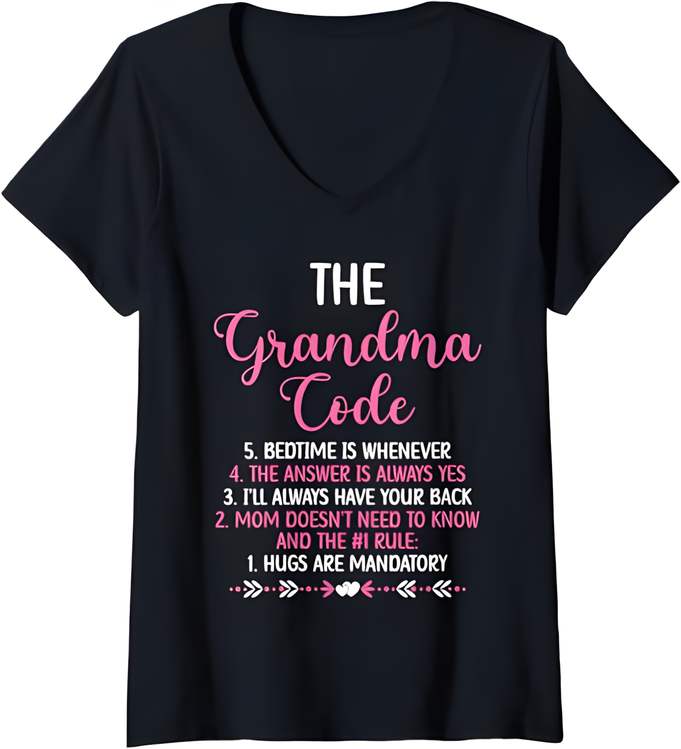 THE GRANDMA CODE T SHIRT - From grandma LUNA00