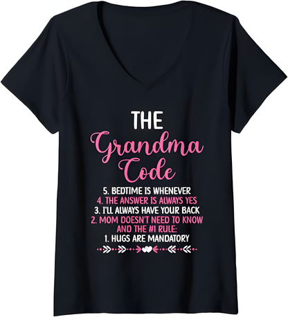 THE GRANDMA CODE T SHIRT - From grandma LUNA00