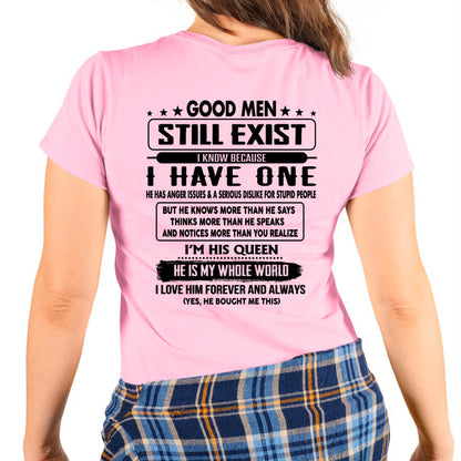 Good men Still Exist - gift for your girlfriend, wife from Husband - LUNA00 (SKU-GMSAU-00)