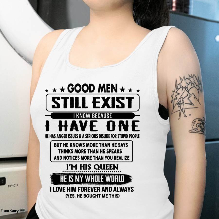 Good men Still Exist - gift for your girlfriend, wife from Husband - LUNA00 (SKU-GM-00)