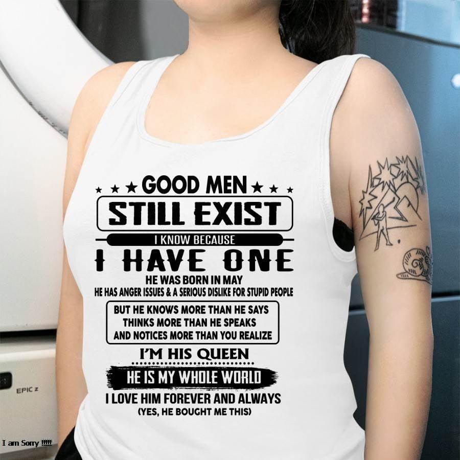 May - Good men Still Exist - gift for your girlfriend, wife from Husband - LUNA05 (SKU-GM-05)