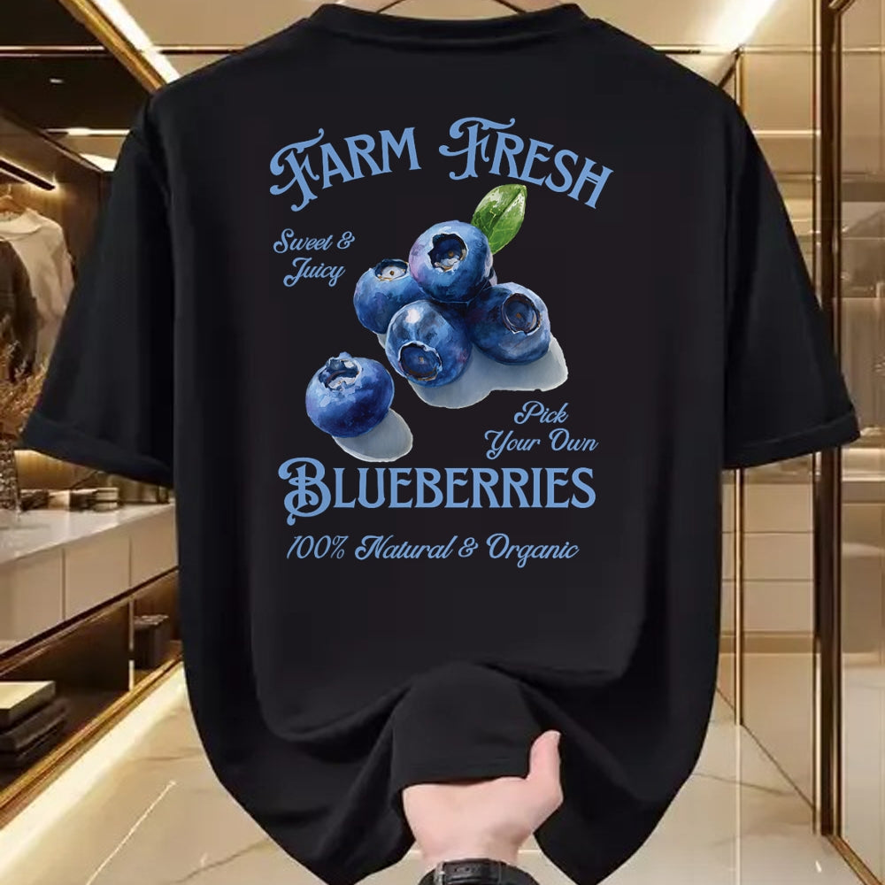 Best Farmer Life Shirt, Funny Farmer UnisexT-Shirt/Hoodie/Sweatshirt HLT00 - Blueberries T-Shirt